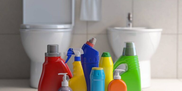 Bathroom cleaning hacks