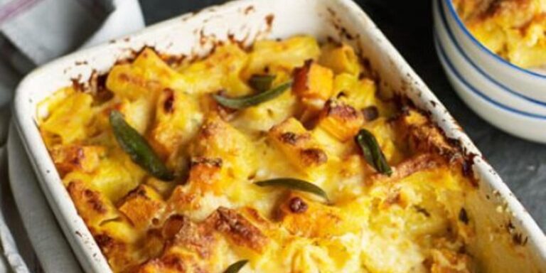 Butternut squash & sage macaroni cheese