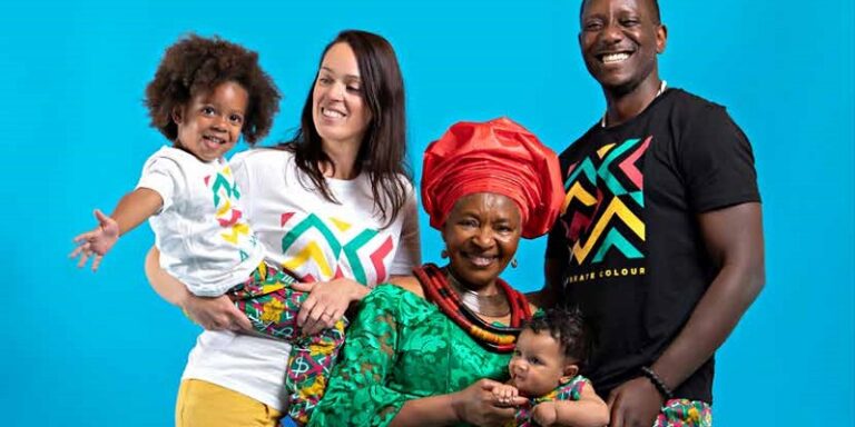 I am loved, I am courageous, I celebrate colour.