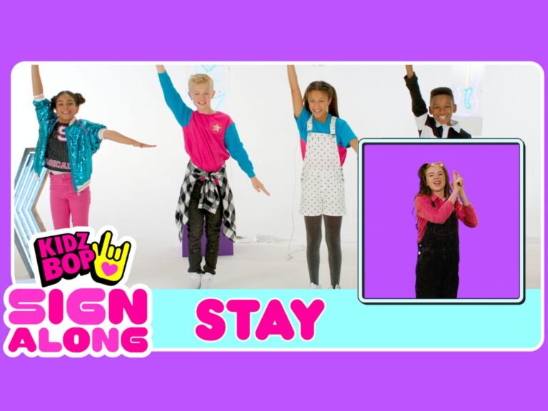 KIDZ BOP Launches KIDZ BOP Sign Along Videos